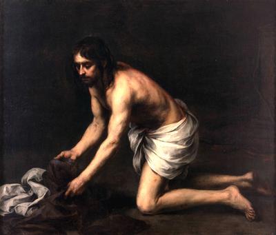 Bartolome Esteban Murillo Christ after the Flagellation oil painting image